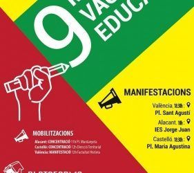 9 març: vaga contra la LOMQE