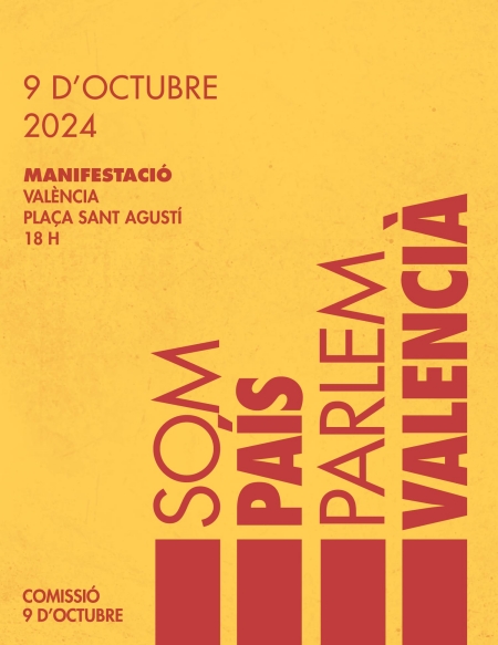 El 9 d’Octubre, baixa al carrer i participa!